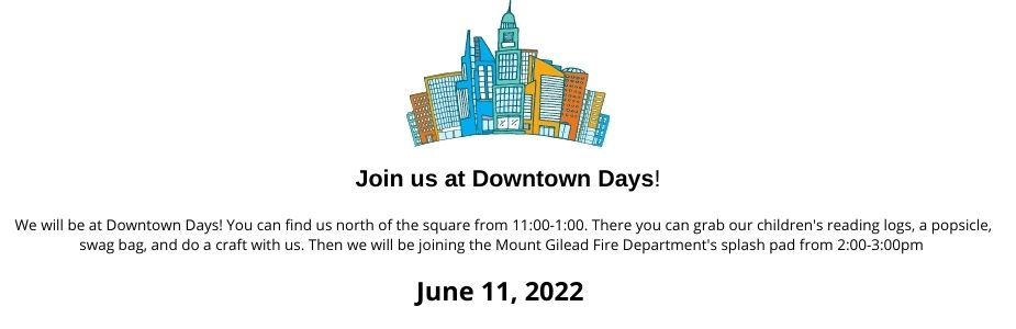 Join Us at Downtown Days!